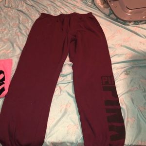 VS pink sweatpants